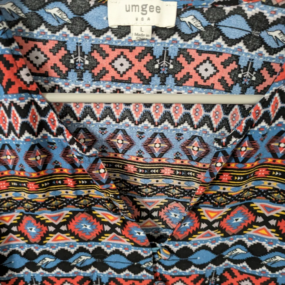 umgee Bohemian Dress Tunic - Picture 4 of 5